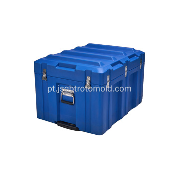 Caixa de plástico anti-poeira para envio de equipamentos